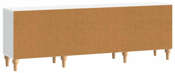 TV szekrény Fehér 150 x 31 x 50 cm Szerelt Fa