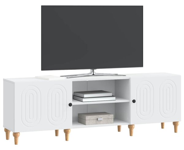 TV szekrény Fehér 150 x 31 x 50 cm Szerelt Fa