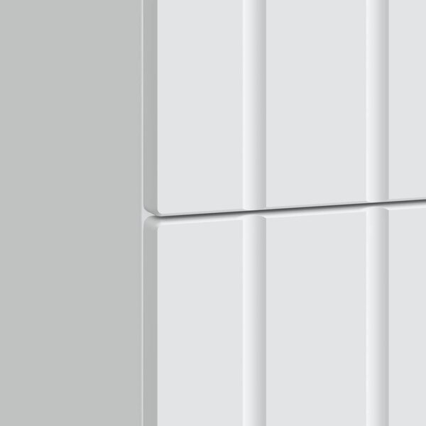 VidaXL Éjjeliszekrény fiókkal Fehér 62 x 34,5 x 49,5 cm Szerelt Fa