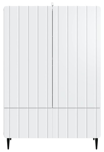 Széf fiókkal Fehér 66 x 34,5 x 97 cm Szerelt Fa