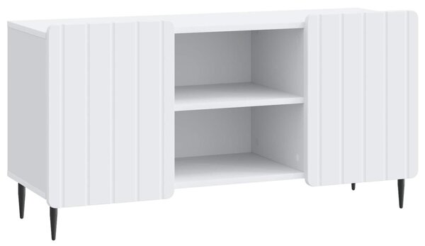 TV szekrény Fehér 102 x 34,5 x 52 cm Szerelt Fa