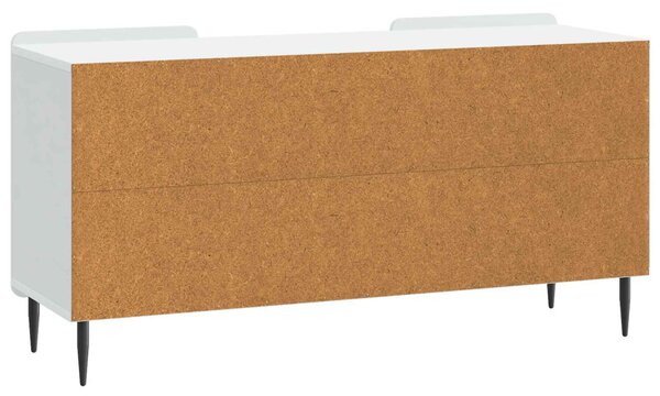 TV szekrény Fehér 102 x 34,5 x 52 cm Szerelt Fa