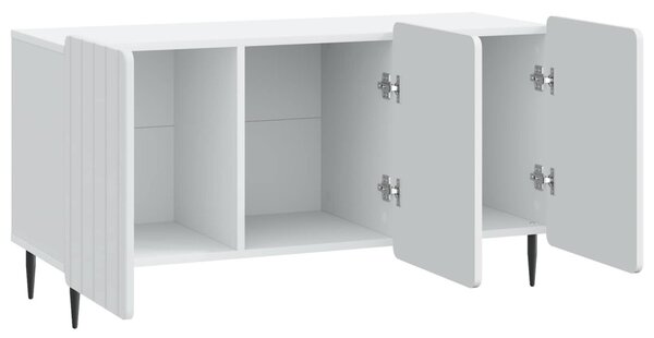 TV szekrény Fehér 99 x 34,5 x 52 cm Szerelt Fa