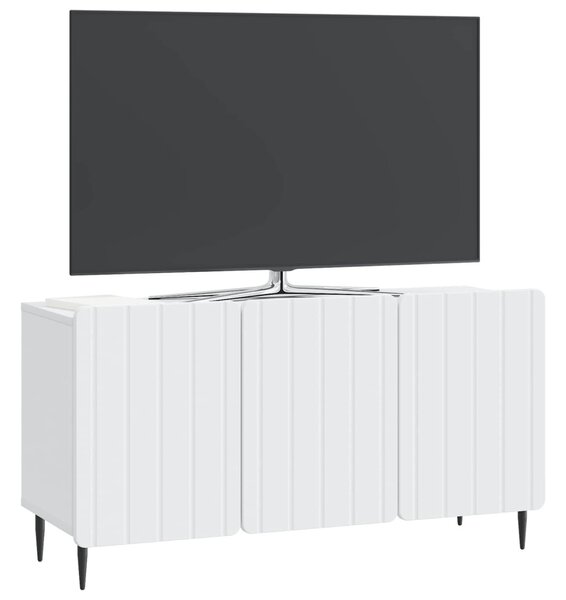 TV szekrény Fehér 99 x 34,5 x 52 cm Szerelt Fa