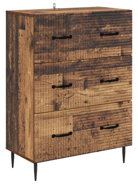 Fiókos szekrény Antik Fa 66 x 34,5 x 89,5 cm Szerelt Fa