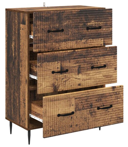 Fiókos szekrény Antik Fa 66 x 34,5 x 89,5 cm Szerelt Fa