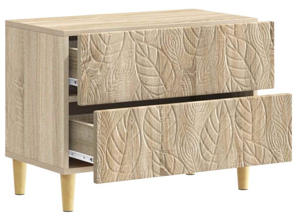 Éjjeli asztal Sonoma Tölgy 62 x 34,5 x 48 cm Szerelt Fa