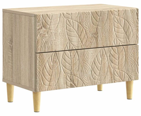 Éjjeli asztal Sonoma Tölgy 62 x 34,5 x 48 cm Szerelt Fa