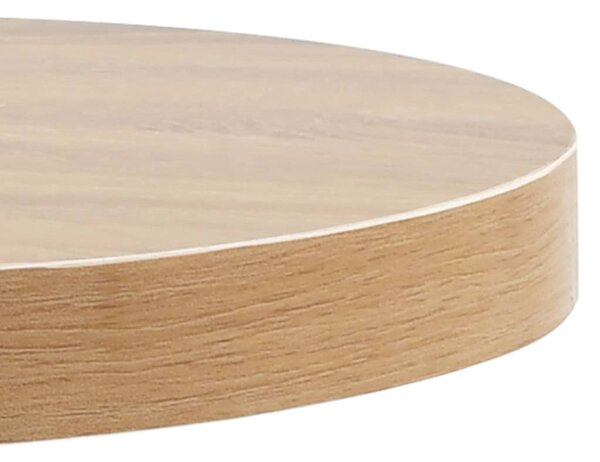 Világosbarna MDF bisztróasztal 50 cm