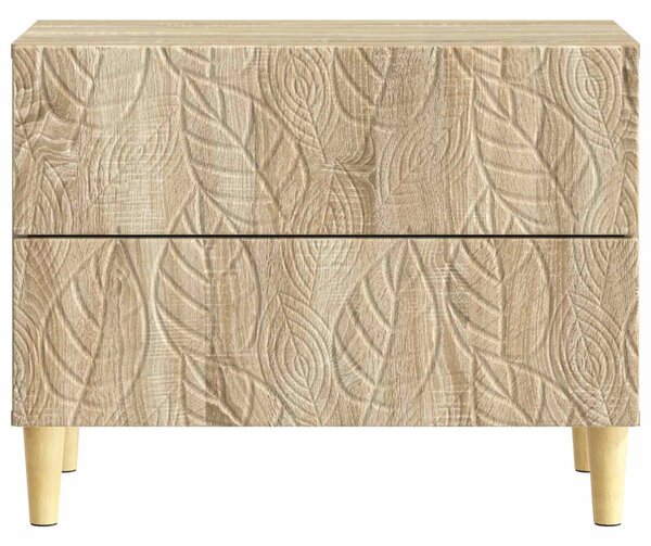 Éjjeli asztal Sonoma Tölgy 62 x 34,5 x 48 cm Szerelt Fa