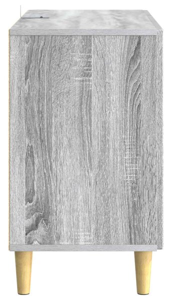 Széf Szürke Sonoma 89 x 34,5 x 60 cm Szerelt Fa