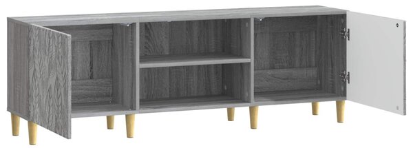 TV szekrény 150 x 31 x 50 cm Szürke Sonoma Szerelt Fa