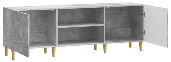 TV szekrény 150 x 31 x 50 cm Betonszürke Szerelt Fa