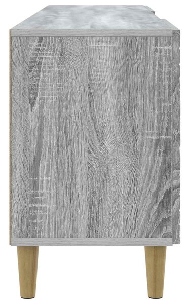 TV szekrény 150 x 31 x 50 cm Szürke Sonoma Szerelt Fa