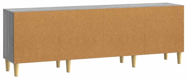 TV szekrény 150 x 31 x 50 cm Szürke Sonoma Szerelt Fa