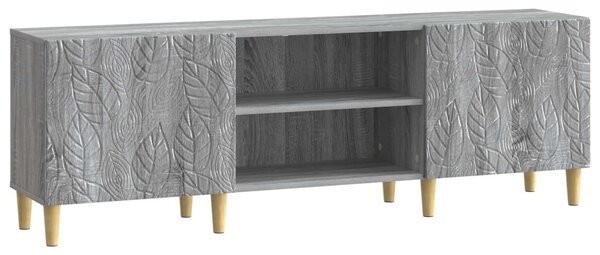 TV szekrény 150 x 31 x 50 cm Szürke Sonoma Szerelt Fa