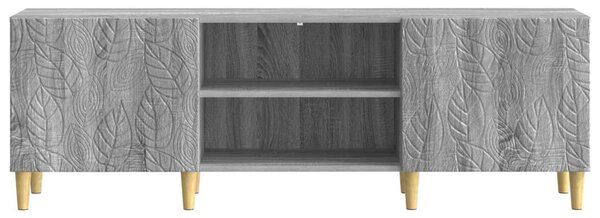 TV szekrény 150 x 31 x 50 cm Szürke Sonoma Szerelt Fa
