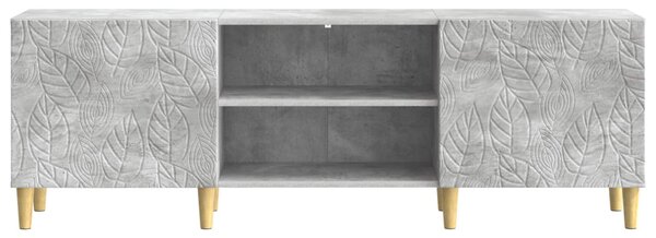 TV szekrény 150 x 31 x 50 cm Betonszürke Szerelt Fa