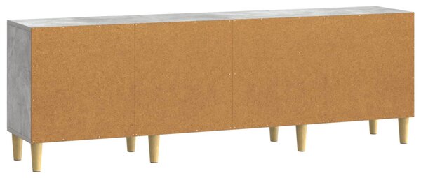 TV szekrény 150 x 31 x 50 cm Betonszürke Szerelt Fa