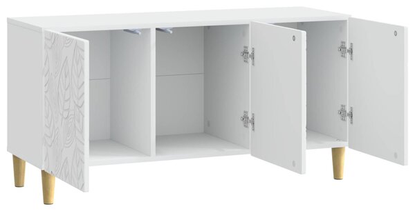 TV szekrény 99 x 34,5 x 50 cm Fehér Szerelt Fa