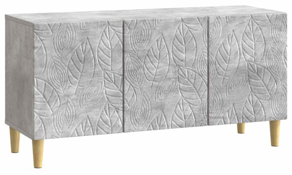 TV szekrény 99 x 34,5 x 50 cm Betonszürke Szerelt Fa