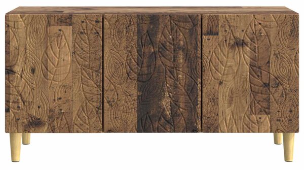 TV szekrény 99 x 34,5 x 50 cm Antik Fa Szerelt Fa