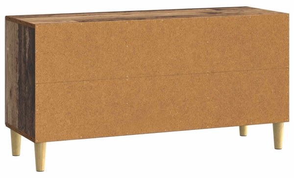 TV szekrény 99 x 34,5 x 50 cm Antik Fa Szerelt Fa