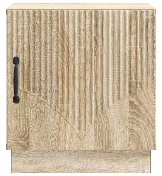 VidaXL Éjjeli asztal 2 pcs Sonoma Tölgy 43 x 34,5 x 47 cm Szerelt Fa