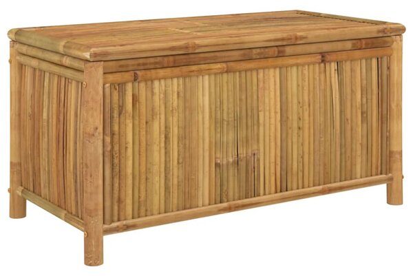 Bambusz kerti tárolóláda 110 x 52 x 55 cm