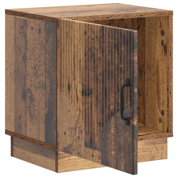 VidaXL Éjjeli asztal 2 pcs Antik Fa 43 x 34,5 x 47 cm Szerelt Fa
