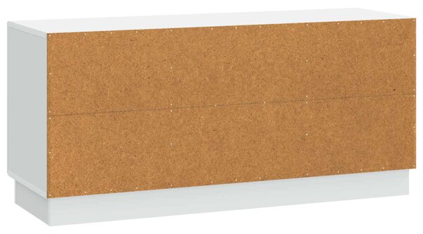 TV szekrény Fehér 102 x 34,5 x 47 cm Szerelt Fa