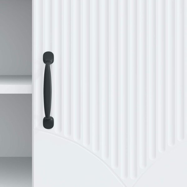 TV szekrény Fehér 102 x 34,5 x 47 cm Szerelt Fa