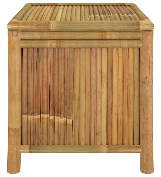 Bambusz kerti tárolóláda 60 x 52 x 55 cm