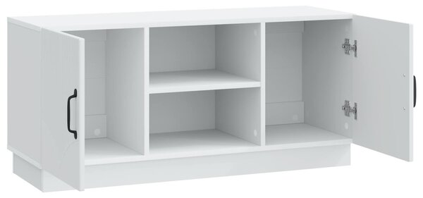 TV szekrény Fehér 102 x 34,5 x 47 cm Szerelt Fa