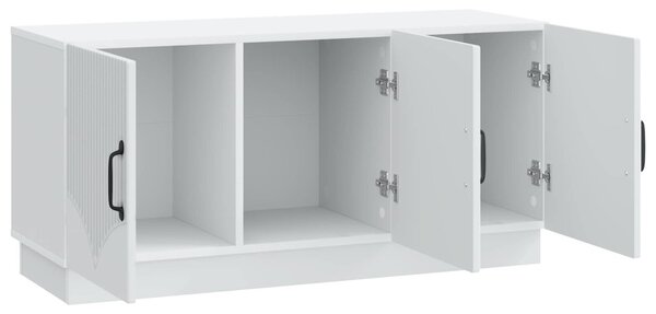 TV szekrény Fehér 99 x 34,5 x 47 cm Szerelt Fa