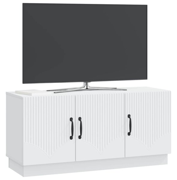 TV szekrény Fehér 99 x 34,5 x 47 cm Szerelt Fa