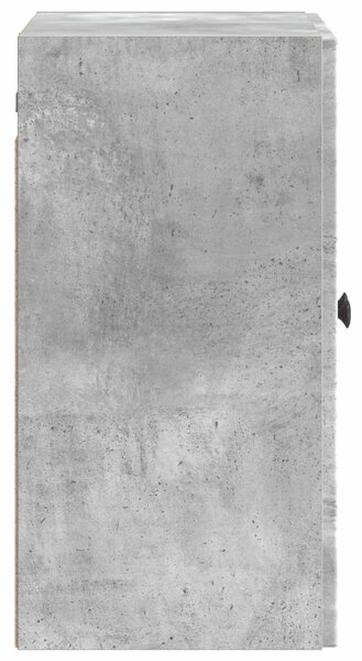 Fali szekrény Betonszürke 59 x 31 x 60 cm Szerelt Fa