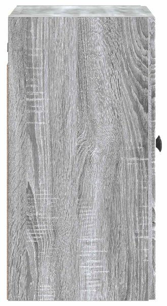 Fali szekrény Szürke Sonoma 59 x 31 x 60 cm Szerelt Fa