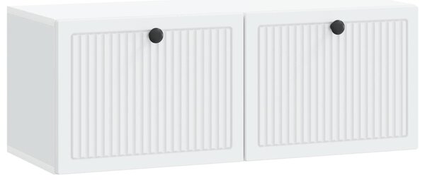 Fali TV szekrény Fehér 78,5 x 31 x 30 cm Szerelt Fa