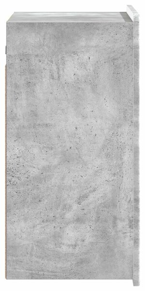 Fali szekrény Betonszürke 59 x 31 x 64 cm Szerelt Fa