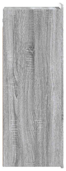 Fali szekrény Szürke Sonoma 33 x 34,5 x 94 cm Szerelt Fa