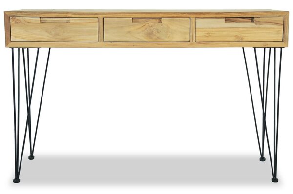 Tömör tíkfa tálalóasztal 120 x 35 x 76 cm