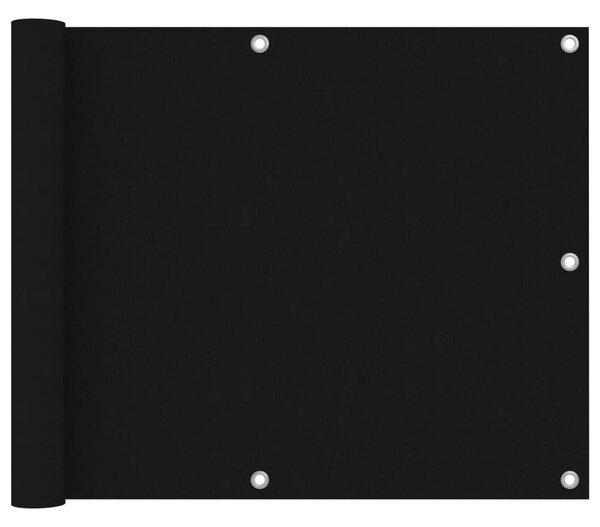VidaXL fekete oxford-szövet erkélyparaván 75 x 400 cm