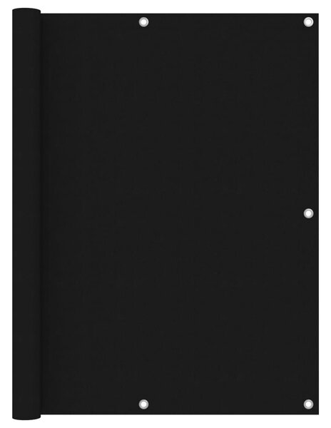 VidaXL fekete oxford-szövet erkélyparaván 120 x 300 cm