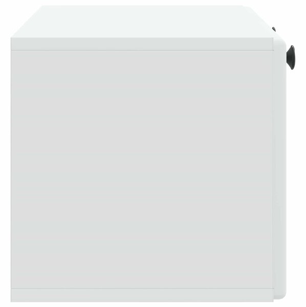 Fali TV szekrény 78,5 x 31 x 30 cm Fehér Szerelt Fa