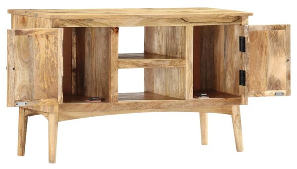 Tömör mangófa tálalószekrény 100 x 35 x 60 cm