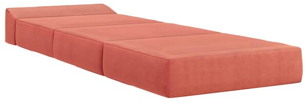 VidaXL Összecsukható kanapéágy Piros Narancs 200 x 70 x 10 cm