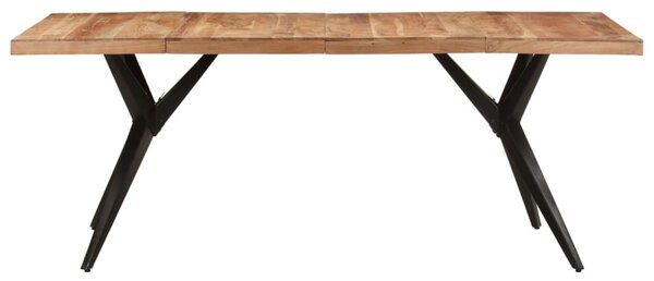 Tömör akácfa étkezőasztal 200 x 90 x 76 cm