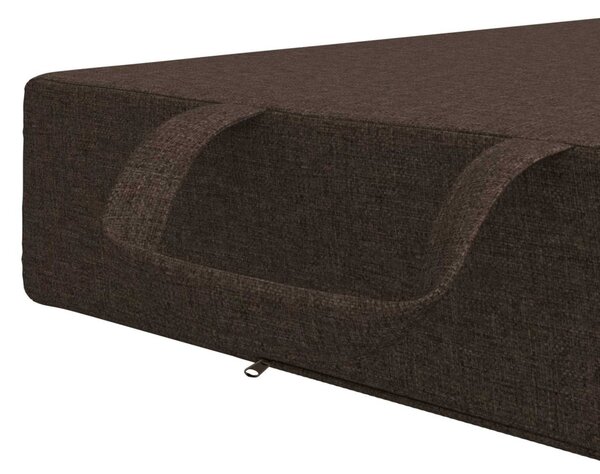 VidaXL Összecsukható kanapéágy 75 x 63 x 45 cm Tópszínű