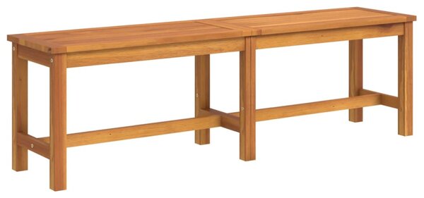 Tömör akácfa kerti pad 150 x 35 x 45 cm